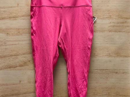 Athletic Leggings By Lululemon In Pink, Size: 3x Online