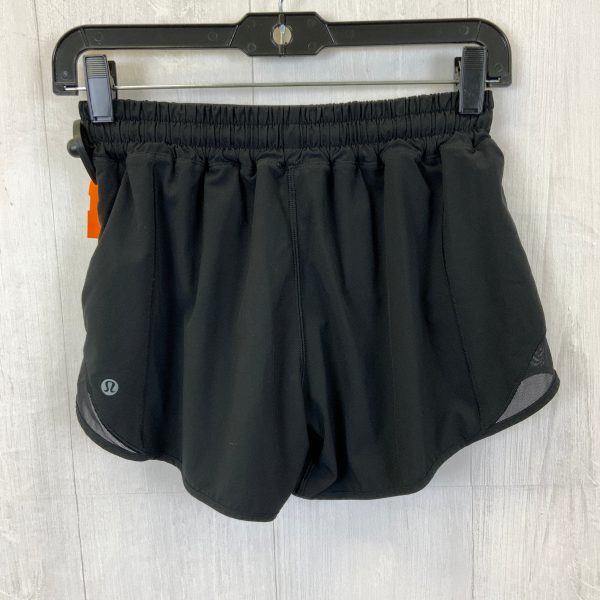 Athletic Shorts By Lululemon In Black, Size: 6 Supply