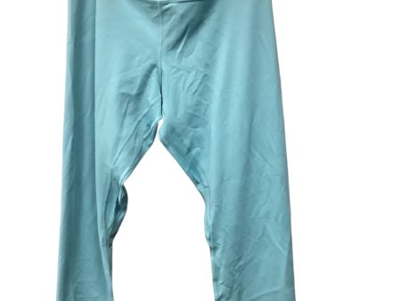 Athletic Leggings Capris By Lululemon In Blue, Size: 16 For Cheap