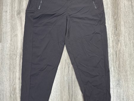 Athletic Pants By Athleta In Grey, Size: L Online now