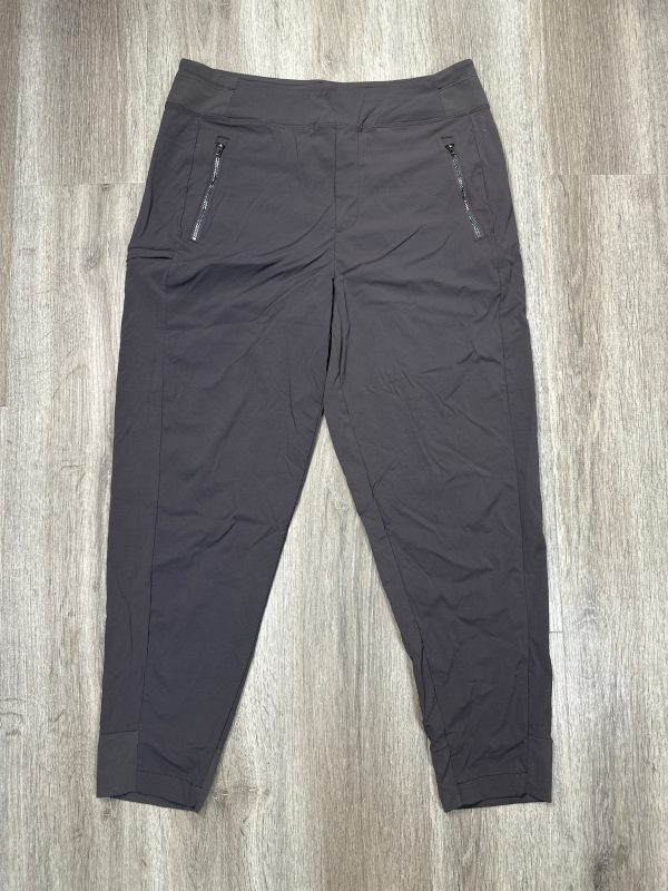 Athletic Pants By Athleta In Grey, Size: L Online now