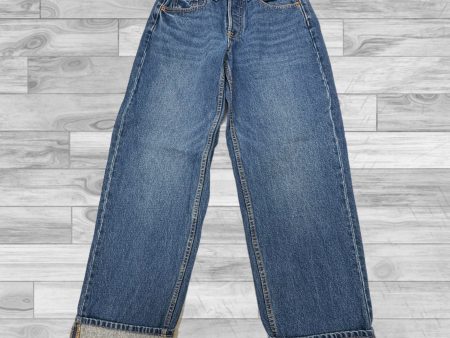 Jeans Wide Leg By Universal Thread In Blue Denim, Size: 4 Discount