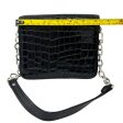 Twister Patent Croc Handbag By Brighton, Size: Small For Discount