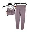 Athletic Pants 2pc By Gym Shark In Purple, Size: S Sale