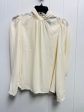 Blouse Long Sleeve By Express In Cream, Size: S Hot on Sale