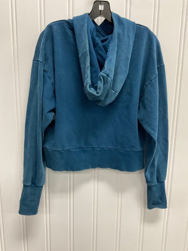 Sweatshirt Hoodie By Joy Lab In Blue, Size: S Sale