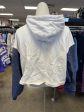 Athletic Sweatshirt Hoodie By Adidas In Blue & Cream, Size: S Hot on Sale