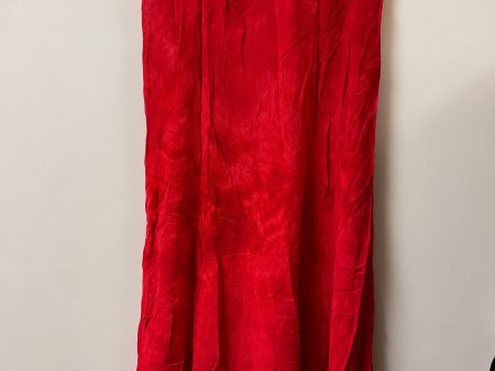 Skirt Maxi By Carole Little In Red, Size: 12 Cheap