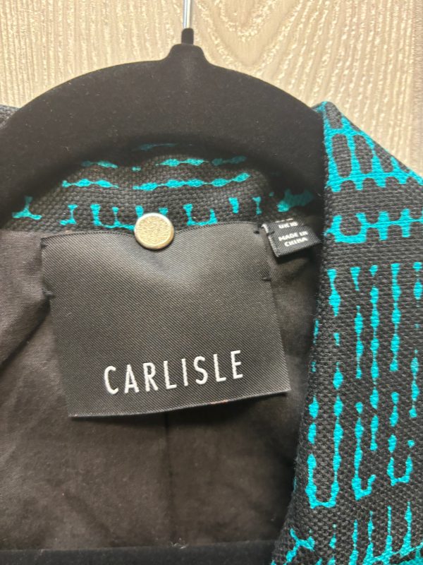 Blazer By Carlisle In Black & Blue, Size:Xl For Discount