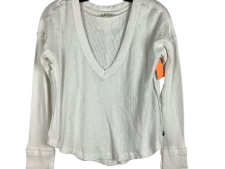 Top Long Sleeve By We The Free In White, Size: Xs on Sale