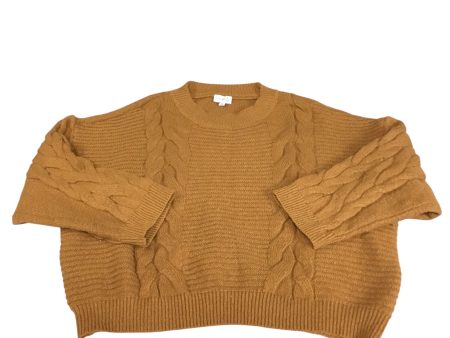 Sweater By Wonderly In Brown, Size: Xl Supply