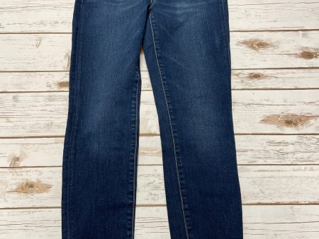 Jeans Jeggings By American Eagle In Blue Denim, Size: 10 on Sale