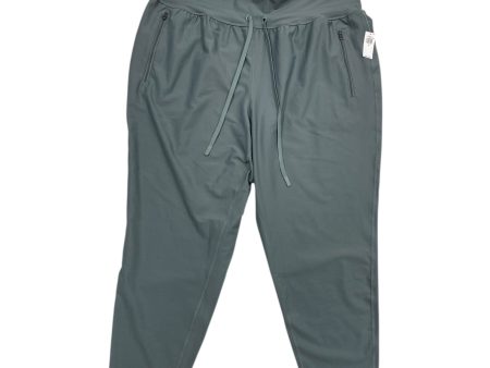 Athletic Pants By Old Navy In Teal, Size: 2x Online Hot Sale