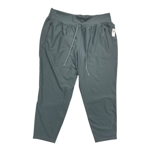 Athletic Pants By Old Navy In Teal, Size: 2x Online Hot Sale