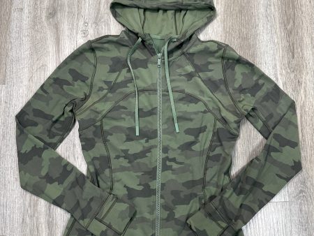 Athletic Jacket By Lululemon In Camouflage Print, Size: M Cheap