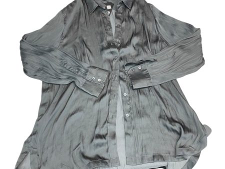 Top Ls By Banana Republic In Grey, Size:Xl Cheap