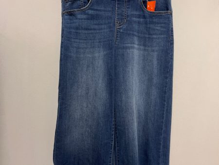 Jeans Wide Leg By Style And Company In Blue Denim, Size: 12 For Discount