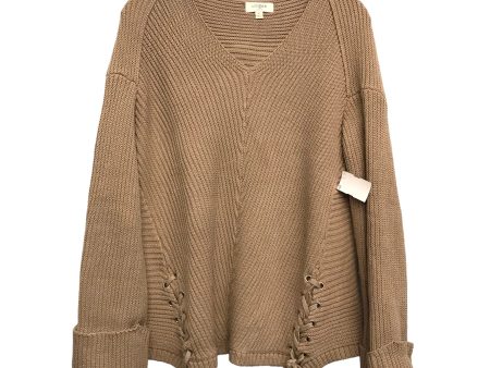 TAN SWEATER by UMGEE Size:M For Discount