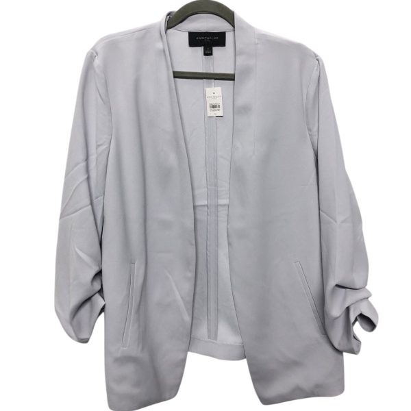 Blazer By Ann Taylor In Grey, Size:14 Discount