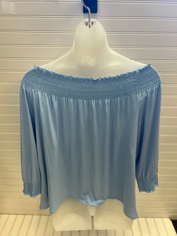 Top 3 4 Sleeve By Calvin Klein  Size: 2x For Discount