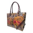 Zancona Tote in Sienna Sunset Handbag Designer By Patricia Nash, Size: Large Hot on Sale