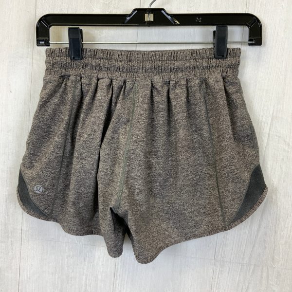 Athletic Shorts By Lululemon In Grey, Size: 6 Online now