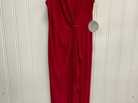 Dress Casual Maxi By Emma And Michele In Red, Size: L Online