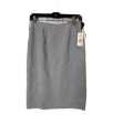 Skirt Midi By Tahari By Arthur Levine In Grey, Size: 4 Online