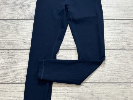 Athletic Leggings By Lululemon In Navy, Size: 4 For Sale