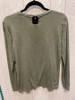 Top Long Sleeve Basic By Elliott Lauren In Green, Size: Xs Online Hot Sale