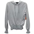 Sweatshirt Hoodie By Jessica Simpson In Grey, Size:M Online now