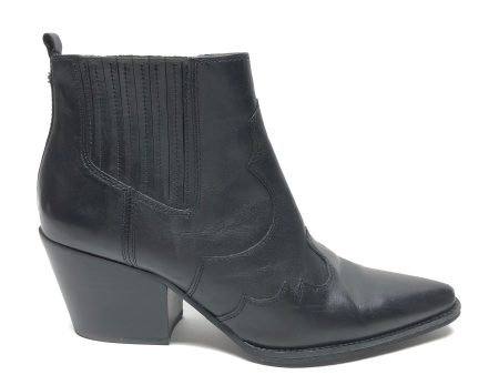 Boots Ankle Heels By Sam Edelman In Black, Size: 10 For Cheap