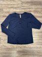 Top Long Sleeve By Anthropologie In Navy, Size: Xs Online now