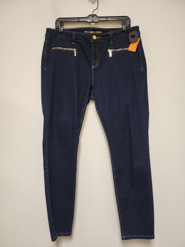 Jeans Designer By Michael Kors In Blue Denim, Size: 10 on Sale