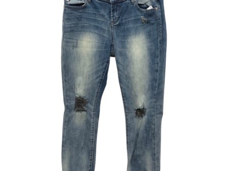 Jeans Straight By Dear John In Blue Denim, Size:4 For Sale