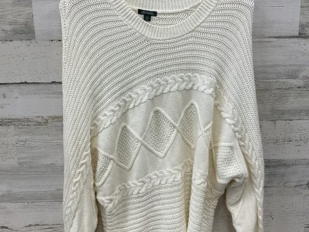 Sweater By Wild Fable In Ivory, Size: Xl For Discount