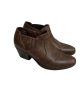 Boots Ankle Heels By Clothes Mentor In Brown, Size: 9 Discount