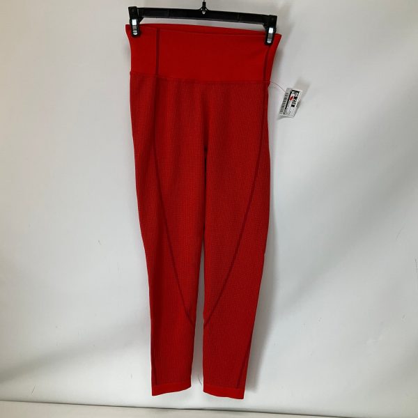 Athletic Leggings By Aerie In Red, Size: S Discount