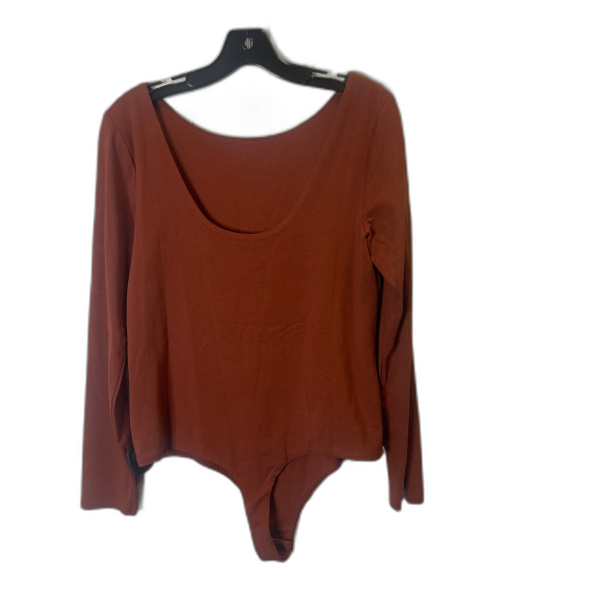 Bodysuit By Banana Republic In Orange, Size: L Cheap