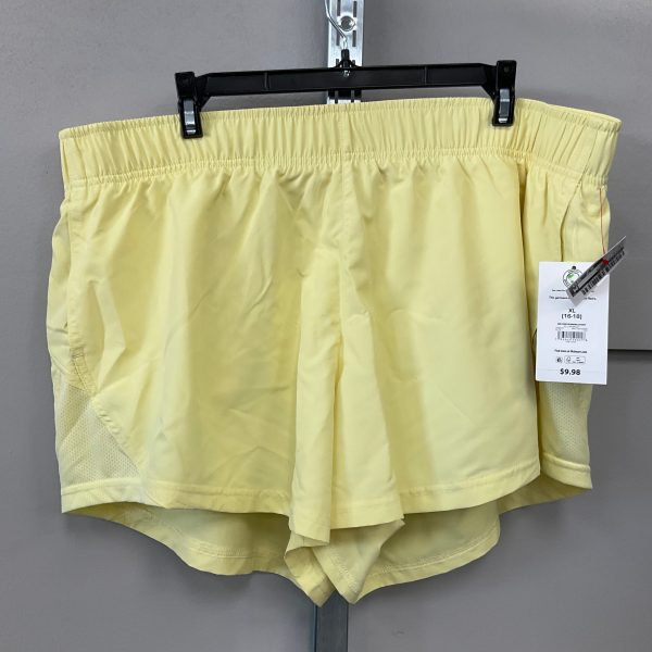 Athletic Shorts By Athletic Works In Yellow, Size: Xl on Sale