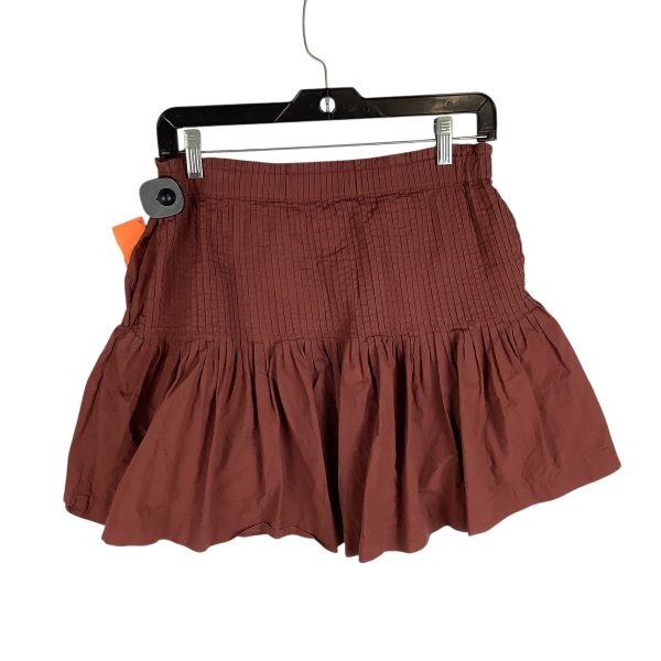 Skirt Midi By Anthropologie In Brown, Size: Xs Fashion