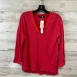 Blouse Long Sleeve By Sanctuary In Red, Size: Xs Discount