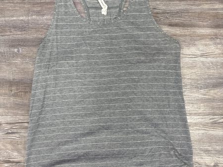 Athletic Tank Top By Lululemon In Grey, Size: 10 Online