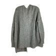 Sweater Cardigan By Free People In Grey, Size: S Online Sale