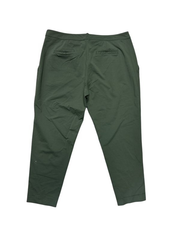 Athletic Pants By Lululemon In Green, Size: 12 For Sale