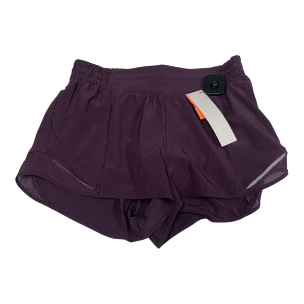 Athletic Shorts By Lululemon In Purple, Size: M Online Hot Sale