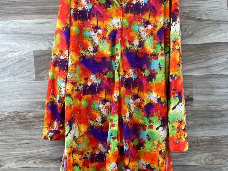 Tunic Long Sleeve By Eye Candy In Multi-colored, Size: 2x Online