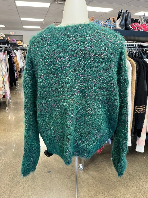 Sweater By Lumiere In Green, Size: L Discount