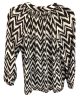 Blouse Designer By Lilly Pulitzer In Black & White, Size: S Fashion