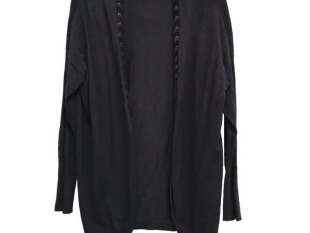 BLACK SWEATER CARDIGAN by WORTHINGTON Size:M Online now